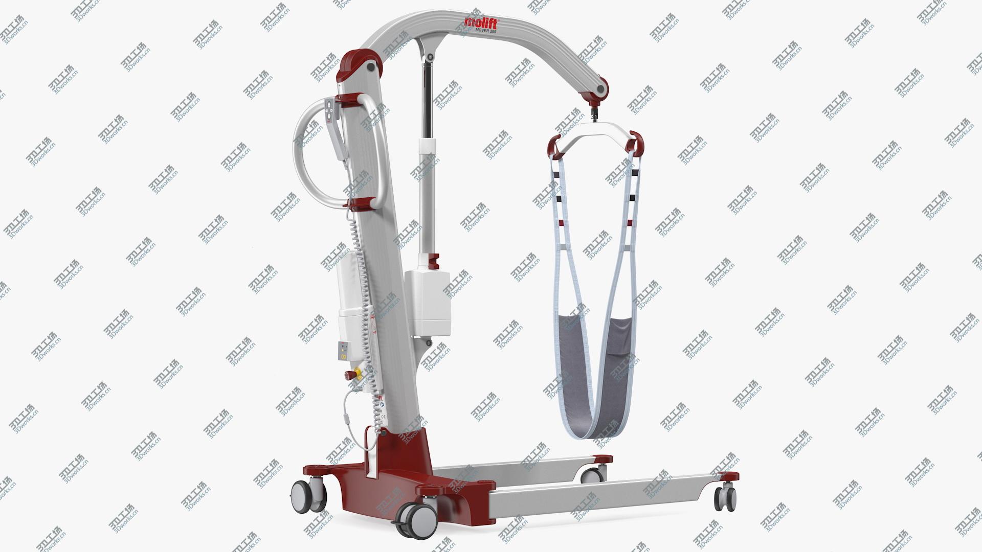 images/goods_img/202104091/Patient Lift Molift Mover 205 with FlexiStrap Rigged 3D model/1.jpg
